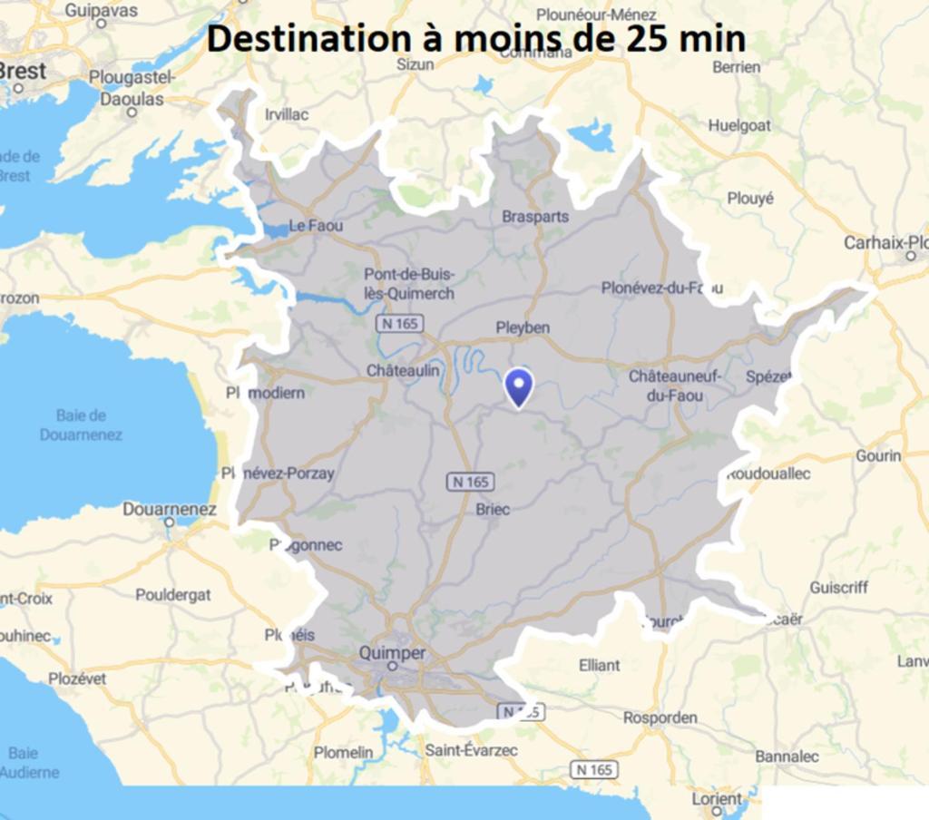 Hébergement de vacances Maison Entre Terre Et Gouézec